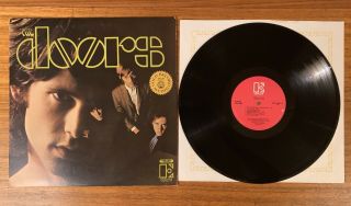 The Doors Elektra Red Label Jim Morrison Eks - 74007 Stereo Vinyl Gold Record Lp