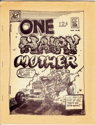 One Hairy Mother / Mutha Load 13 - 1970 Comic Book Fanzine - Stan Lee Interview