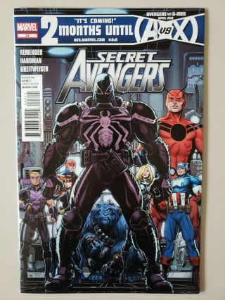 Secret Avengers 23 1st Appearance Agent Venom Flash Thompson Marvel 2012 Vf/nm