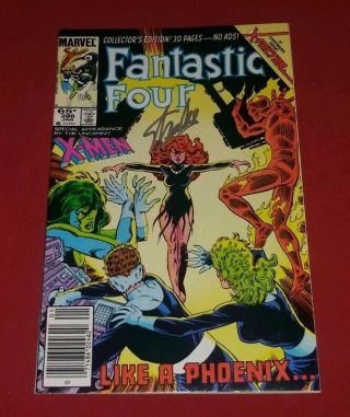 Fantastic Four 286 Nm 9.  4 Signed Stan Lee Return Of Jean Grey Phoenix Key L@@k