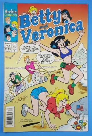 Betty & Veronica 65 Dan Decarlo Sexy Good Girl Art Archie Comics 1993