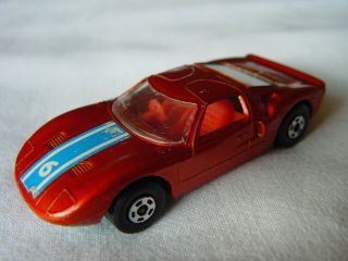Matchbox No 41 Ford Gt40 (turquoise Base) (see My Other Matchbox Items)