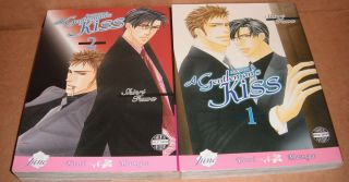A Gentleman’s Kiss Vol.  1 And 2 Yaoi Manga English