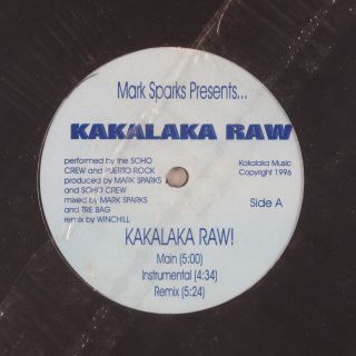 V/a - Mark Sparks Presents Kakalaka Raw 12 " - Kakalaka Music - Indie Rap