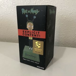 Sdcc 2019 Loot Crate Rick And Morty “peace Among Worlds” Limited 249 / 750