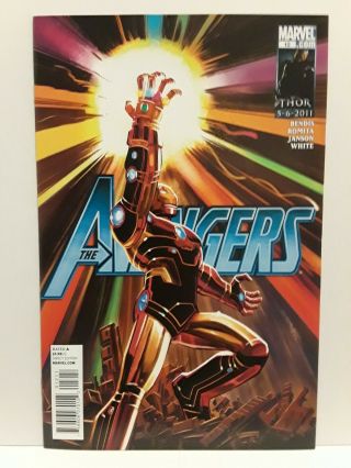 The Avengers Vol 4 12 Iron Man Gauntlet Michael Bendis Key Issue Endgame