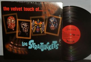 Los Straightjackets 1999 Inst.  Garage Rock Lp Velvet Touch Of Nm Vpi Shrink Nr