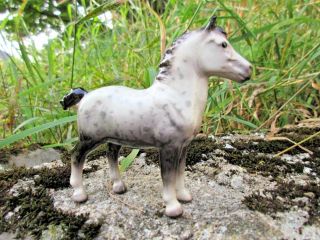 Retired Hagen Renaker Miniature Collectable Percheron Draft Horse Figurine