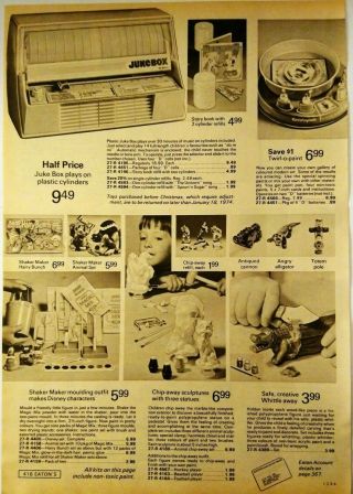 1973 Vintage PAPER PRINT AD BIG JIM JOSH heroes figures camper buggy juke box 2