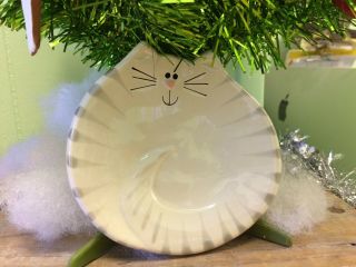 August Ceramic Cat Spoon Rest