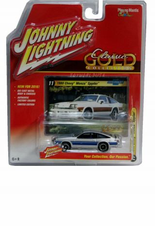 2016 Johnny Lightning Classic Gold 1980 Chevy Monza Spyder 11 Rel2