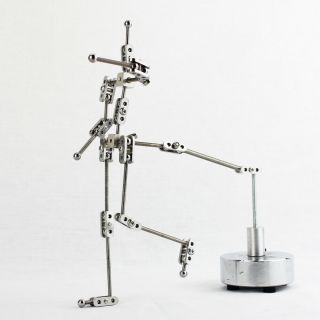 SWA - 15 15CM WOMAN skeleton DIY Stop Motion Animation Character Puppet Armature 2