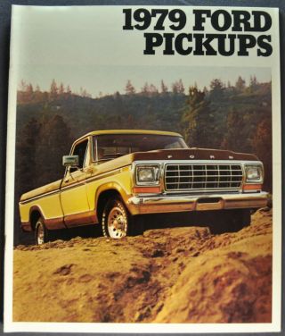 1979 Ford Pickup Truck Brochure Ranger Xlt F - 100 150 250 350