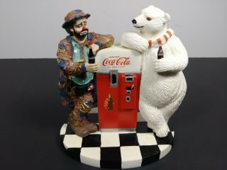 Coca Cola featuring Emmett Kelly&Coke Bear 