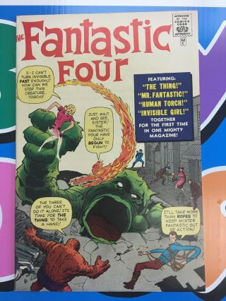 Fantastic Four 1 (1966,  Golden Record Reprint/marvel)