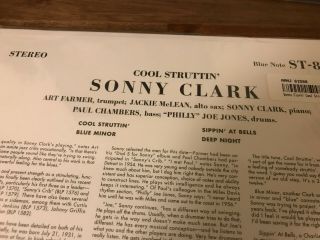 Sonny Clark Cool Struttin ' Music Matters ‎MMBST - 81588 Blue Note ST - 81588 180gram 5