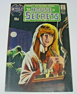 House Of Secrets 92 1st Appearance Of Swamp Thing Dc Comics 1971