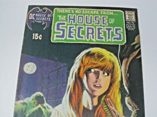 HOUSE OF SECRETS 92 1st appearance of Swamp Thing DC COMICS 1971 3