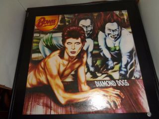 David Bowie Diamond Dogs 12 " Vinyl Record Album Ayl1 - 3889 1980 Ex