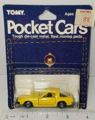 Vintage 1979 1/60 Tomy Pocket Cars Mazda Savanna Rx - 7 No.  50