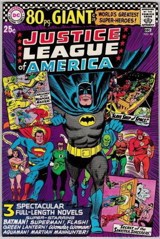 Justice League Of America (1st Series) 48 1966 9.  2 Nm - 80 Page Giant Look