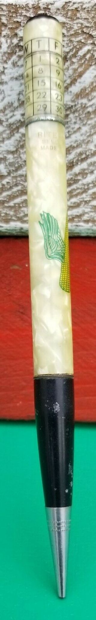 WACO GRESHAM Nebraska DeKalb Hybrid Corn SCHEELE farm Old Pencil NE vintage York 4