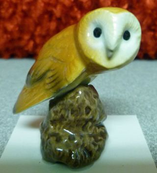 ➸ Hagen Renaker Bird Miniature Figurine Barn Owl
