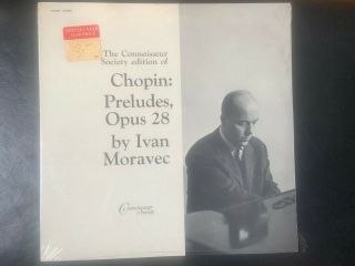 Moravec / Chopin Lp Preludes Opus 28 Connoisseur Society