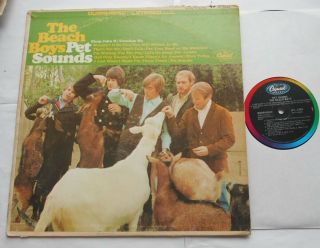The Beach Boys Pet Sounds Canada 1st Press 1966 Stereo Canada Capitol Dt - 2458 Lp