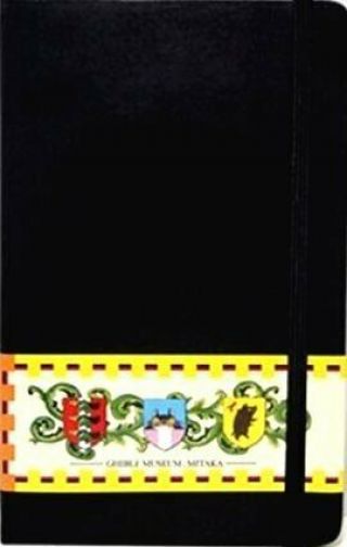 Ghibli Museum Limited Ruled Pocket Black Coat Of Arms Moleskine Bor.  Fromjapan