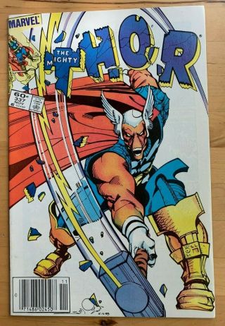 Thor 337.  Double Cover Newsstand Edition.  NM.  Rare 1st Beta Ray Bill. 3