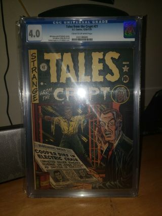 Tales from the Crypt 21 CGC 4.  0 2