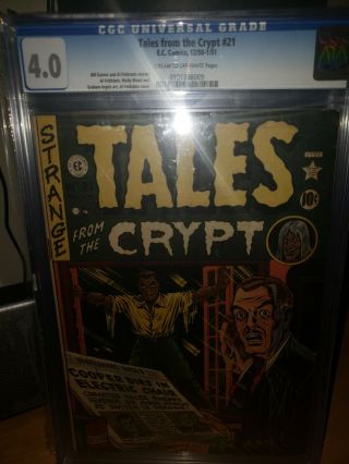 Tales from the Crypt 21 CGC 4.  0 4