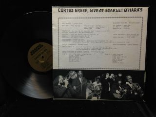 Cortez Greer - Live At Scarlet O ' Hara ' s - Garner 1970 - PRIVATE LOUNGE FUNK SOUL 2