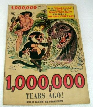 1,  000,  000 Years Ago 1 - - St.  John Comic - - (origin Of Tor) - - September 1953