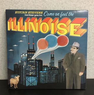 Sufjan Stevens Illinois 2x Lp Rare First Pressing W/superman Cover 12” Vinyl