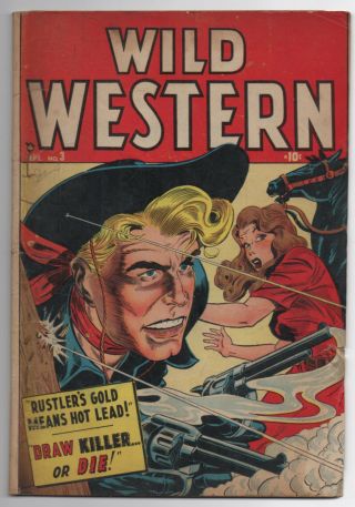 Marvel Comics Wild Western 3 (1) Two Gun Kid Arizona Annie 1948