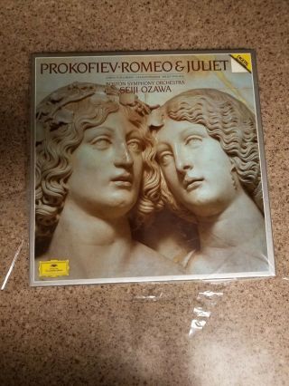 Prokofiev Romeo & Juliet Ozawa Boston Digital Stereo 3lp Box 423 268 - 1