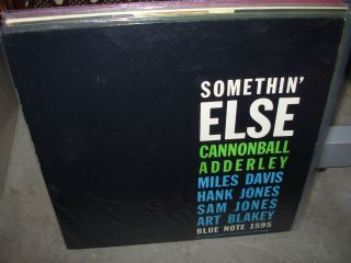 Cannonball Adderley / Miles Davis / Blakey Somethin Else (jazz) Mono Rvg & Ear