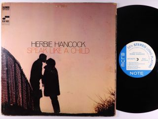 Herbie Hancock - Speak Like A Child Lp - Blue Note - Bst 84279 Rvg