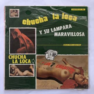 Chucha La Loca Y Su Lampara Maravillosa Latin Cheesecake Cover Lp