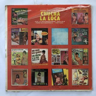 Chucha la Loca y Su Lampara Maravillosa latin cheesecake cover lp 2
