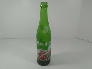 Vintage 60s Era Mountain Dew Hillbilly Soda Bottle Mt Dew It 