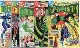 Green Lantern 131 - 140 Complete Run Avg.  Nm 9.  4 Dc 1980