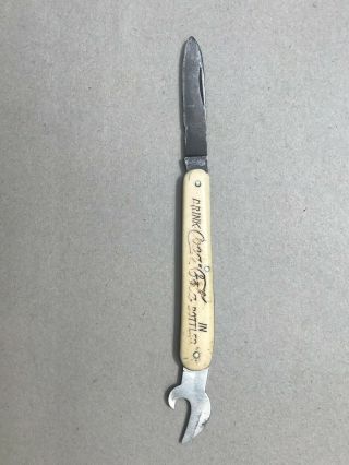 Coca Cola Bottle Opener and Knife 2