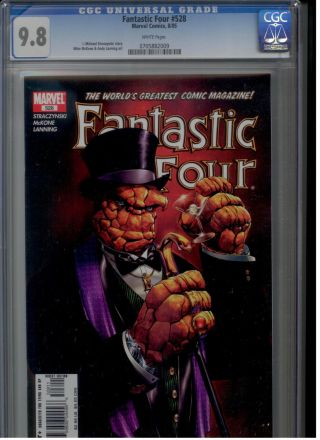 Fantastic Four 528 Cgc 9.  8 Wp