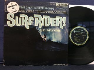 The Lively Ones - Surf Rider - 1963 - Delfi Label - Mono (dj Promo)