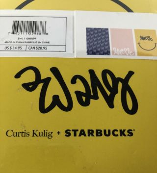 2018 Starbucks Curtis Kulig Love Me Set of 3 Ruled Notebooks Coffee Stories 4