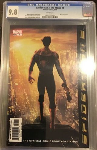 Spider - Man 2: The Movie 1 CGC 9.  8 NM/MT - White Pages 2