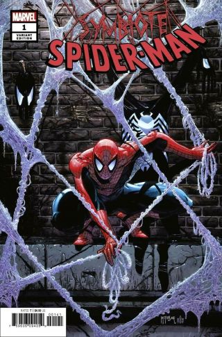 Symbiote Spider - Man 1 1:100 Todd Mcfarlane Hidden Gem Variant Comics Nm 2019